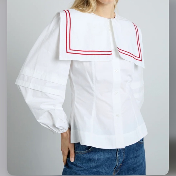 Damson Madder Tops - Elise blouse -Damson Madder